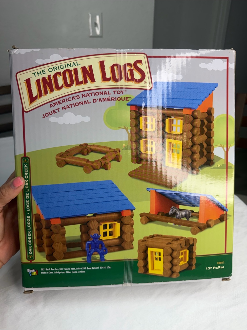 The original Lincoln logs